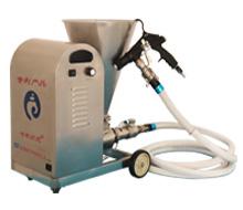 七彩貝殼真石漆噴涂機效率看速度
